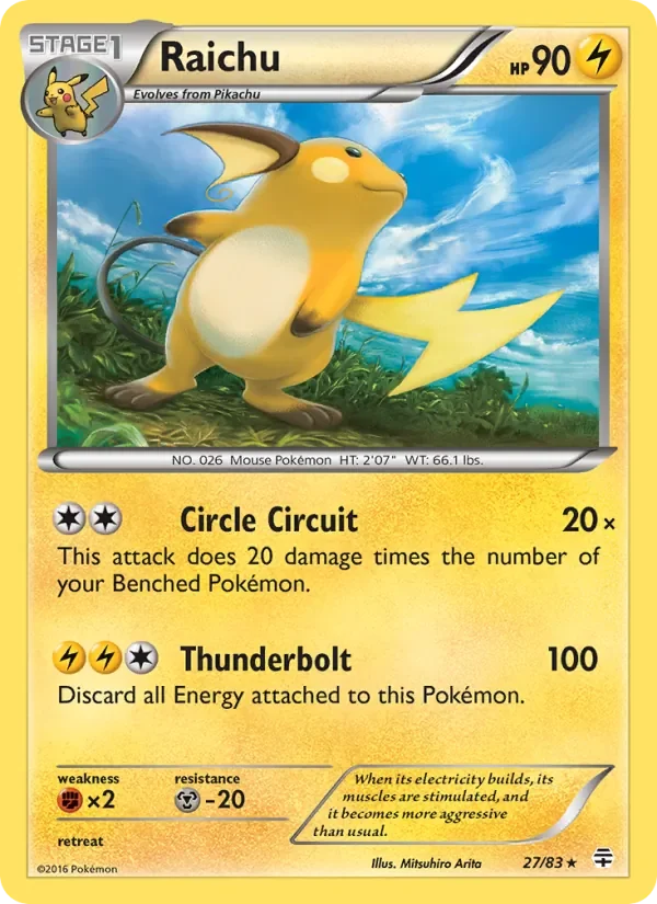 Raichu - Non-holo