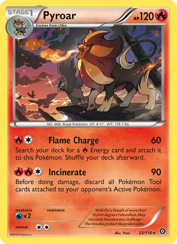Pyroar - Non-holo