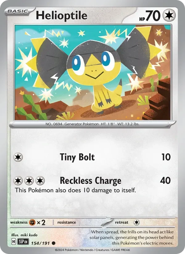 Helioptile - Non-holo