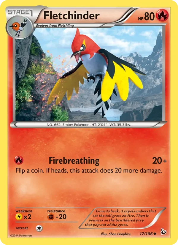 Fletchinder - Non-holo