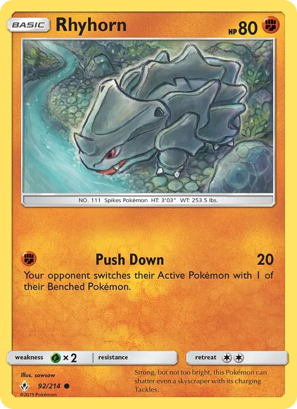 Rhyhorn - Non-holo