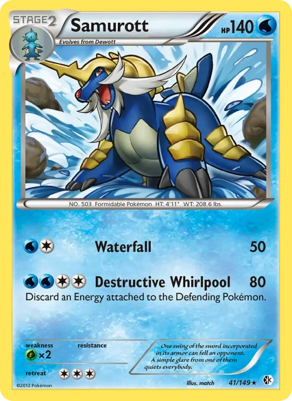 Samurott - Non-holo