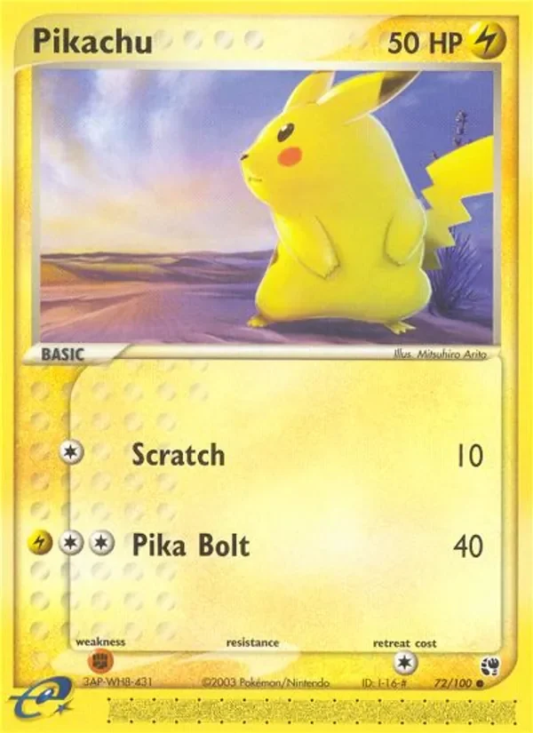 Pikachu - Non-holo