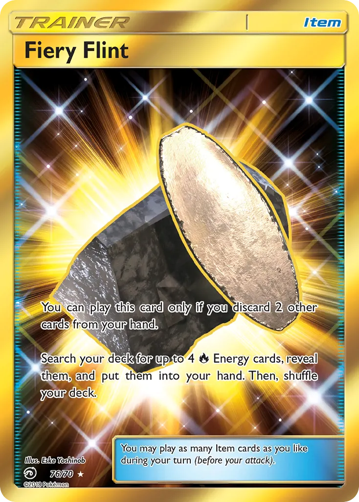 Fiery Flint - Non-holo