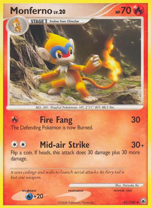 Monferno - Non-holo
