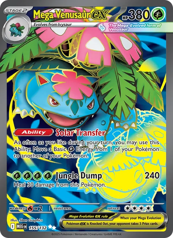 Mega Venusaur ex - Full Art