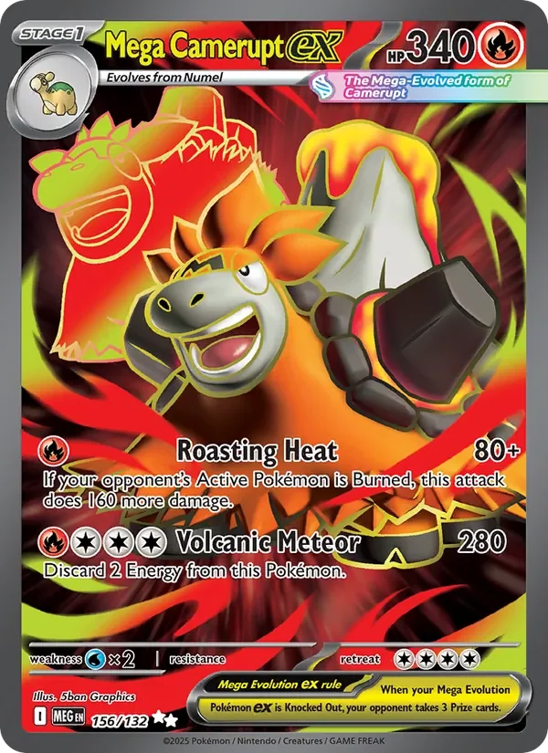 Mega Camerupt ex - Full Art