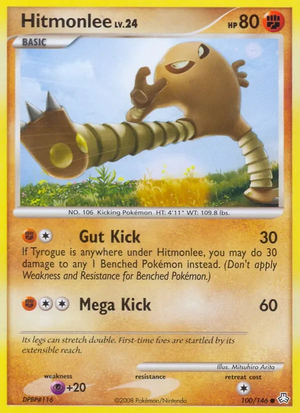 Hitmonlee - Non-holo