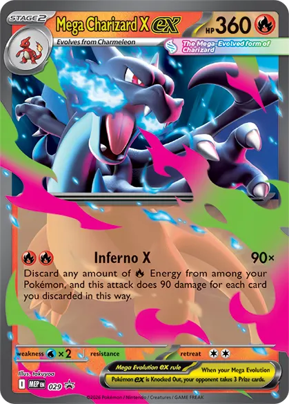 Mega Charizard X ex - Holo