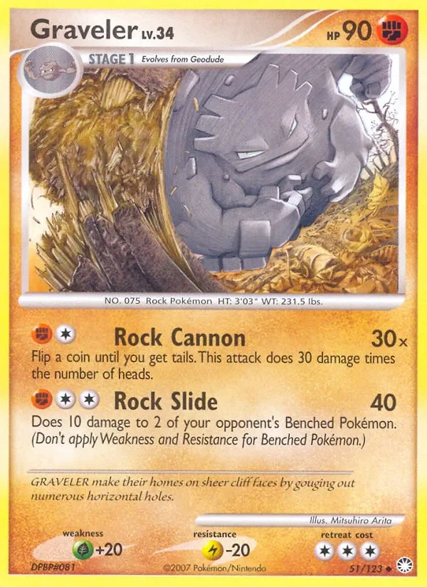Graveler - Non-holo
