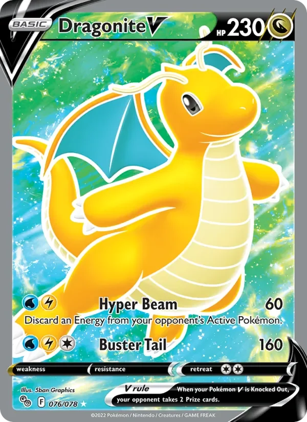 Dragonite V - Holo
