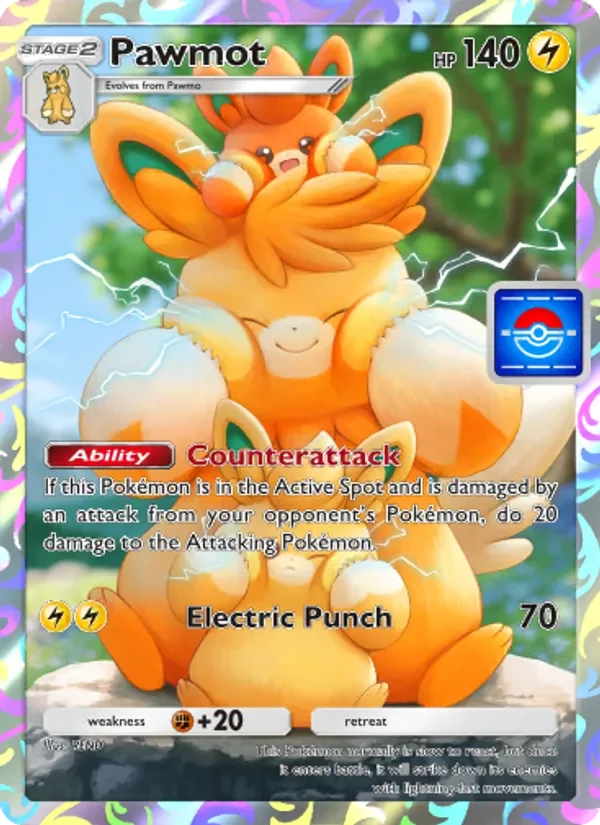 Pawmot - Non-holo