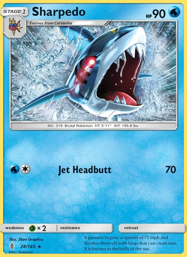 Sharpedo - Non-holo