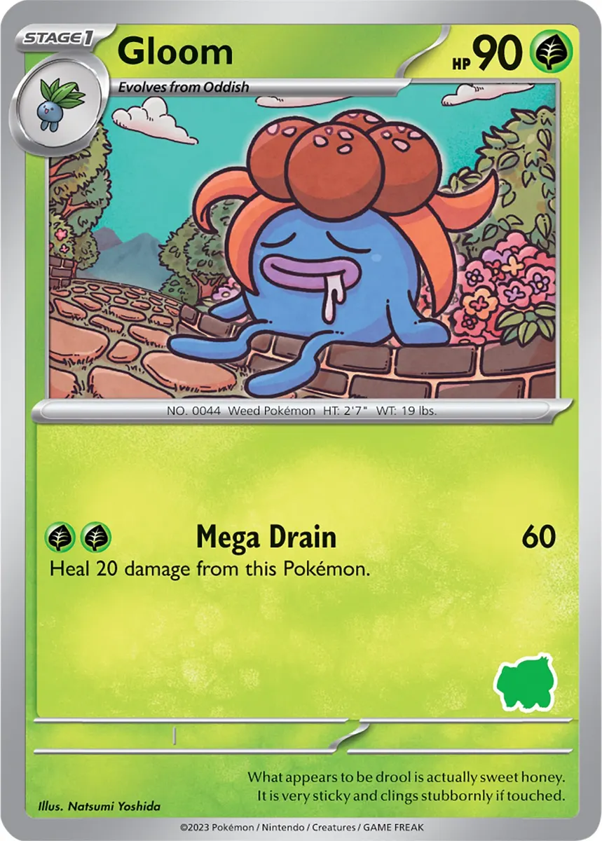 Gloom - Non-holo - Bulbasaur