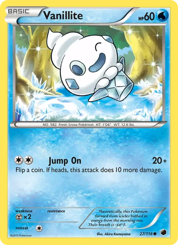 Vanillite - Non-holo