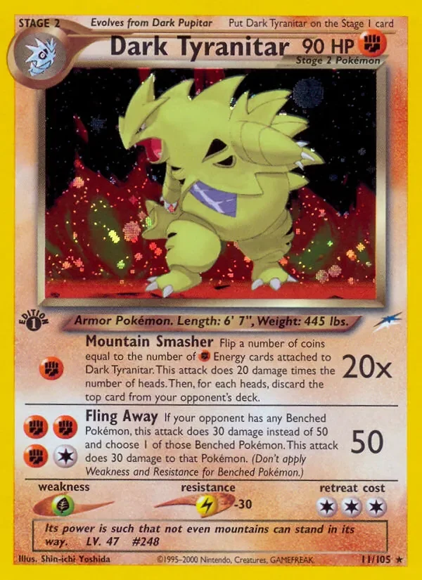 Dark Tyranitar - Holo
