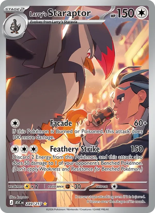 Larry's Staraptor - Full Art