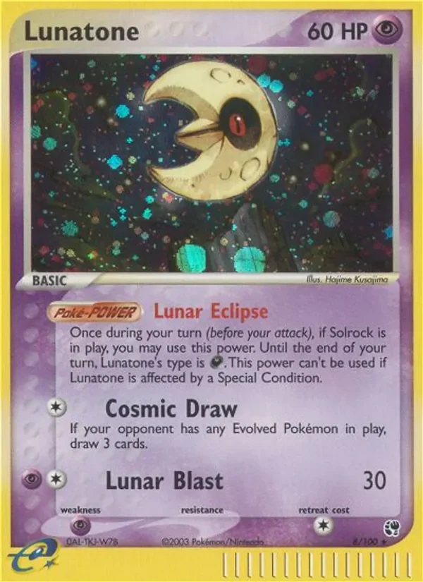 Lunatone - Holo