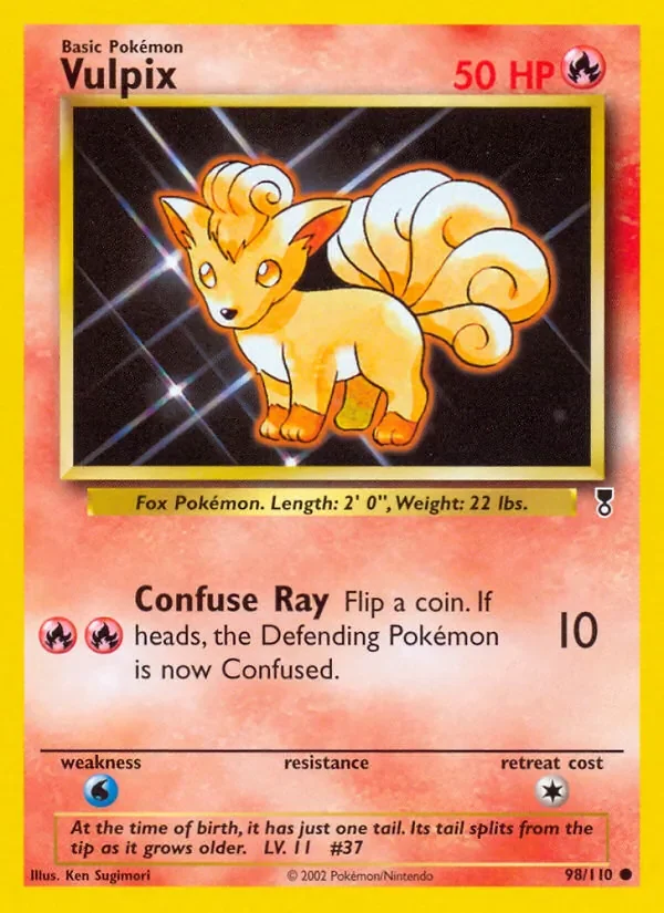 Vulpix - Non-holo