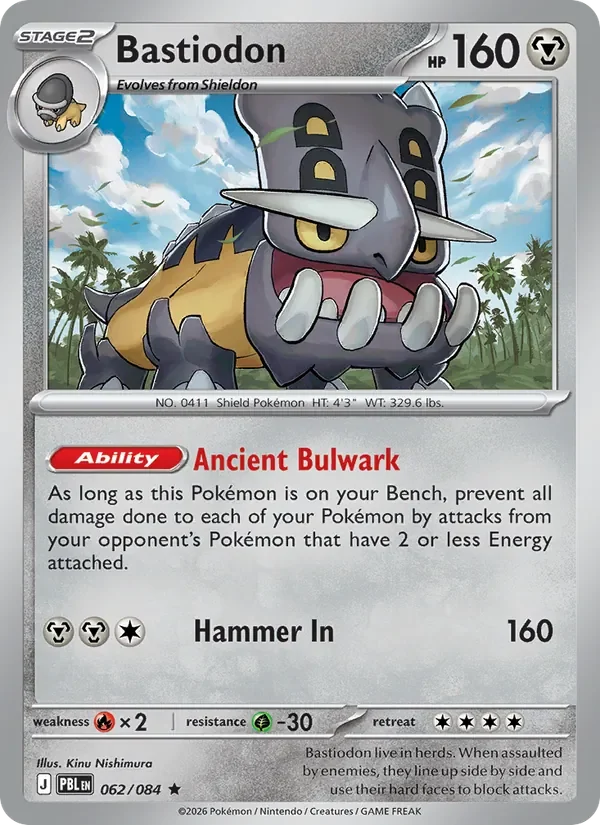 Bastiodon - Non-holo