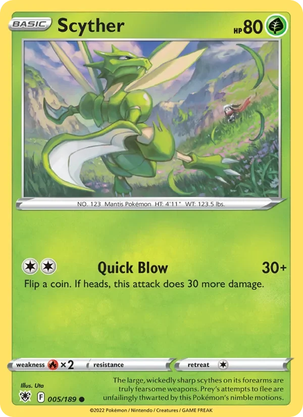 Scyther - Non-holo