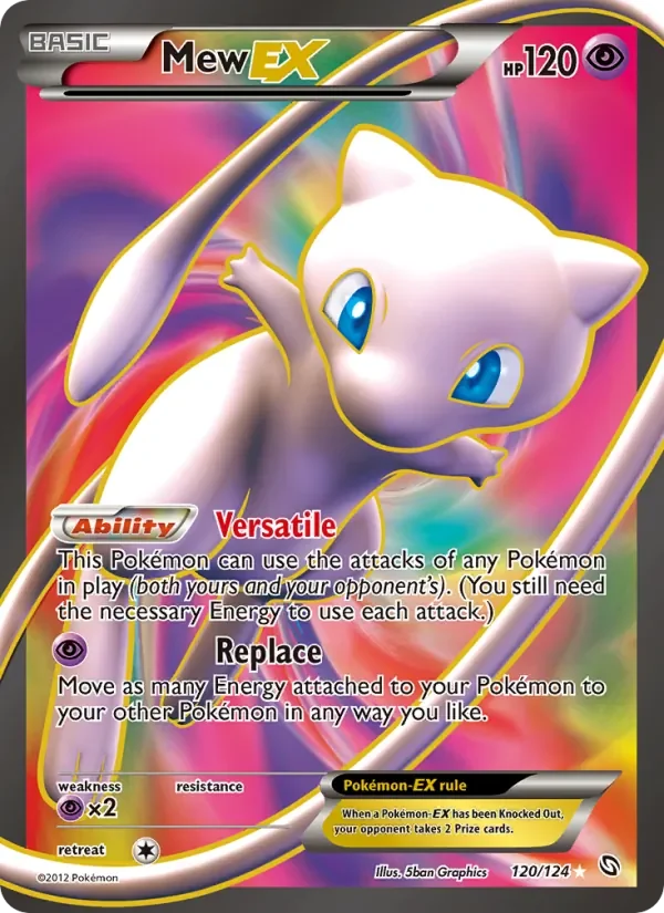 Mew-EX - Non-holo