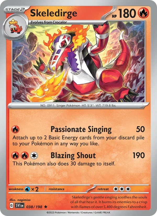 Skeledirge - Holo
