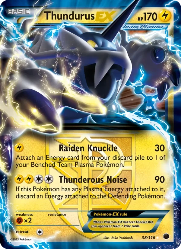 Thundurus-EX - Non-holo
