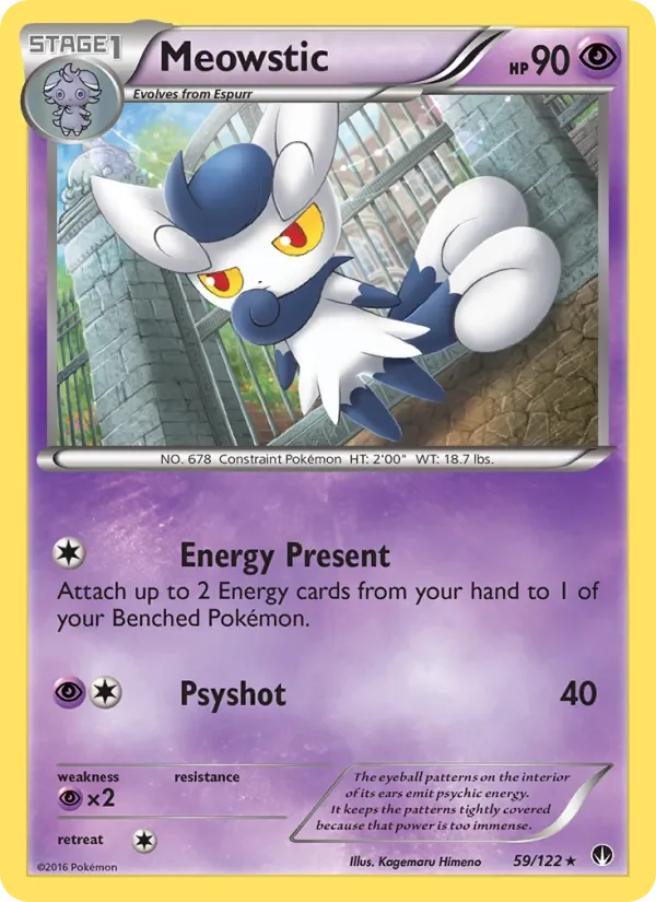 Meowstic - Non-holo