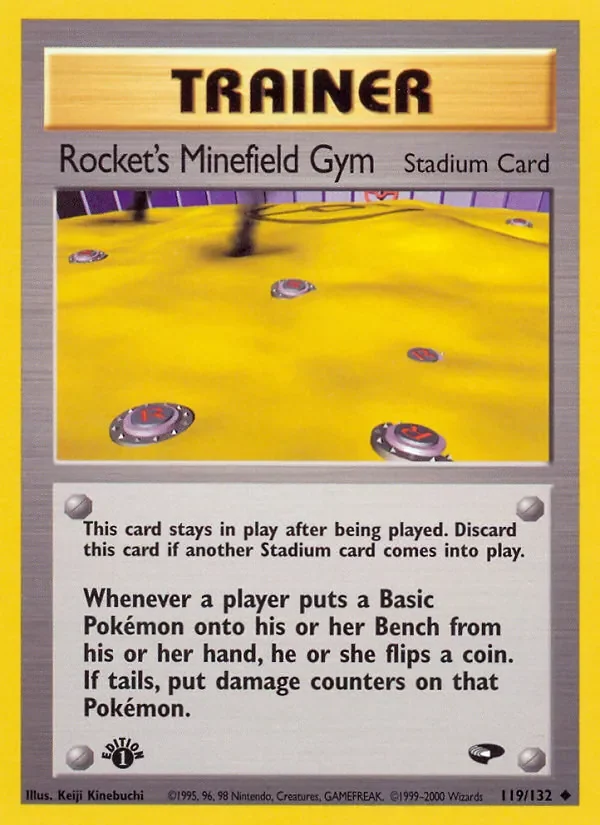 Rocket's Minefield Gym - Non-holo