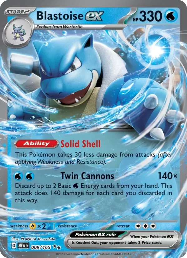 Blastoise ex - Holo