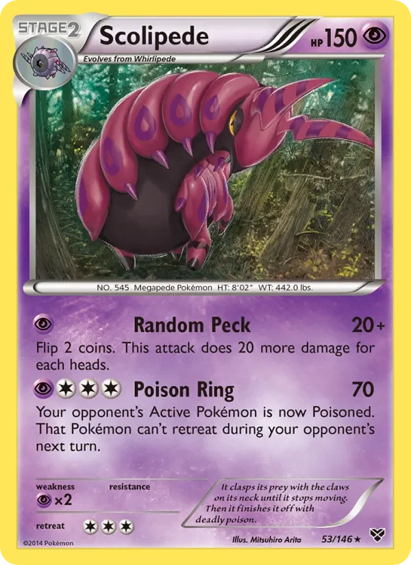 Scolipede - Non-holo