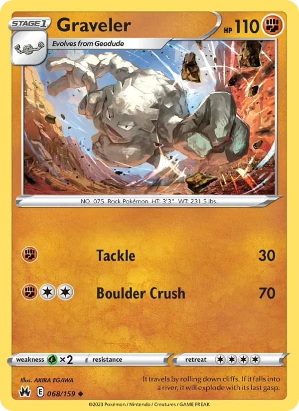 Graveler - Non-holo