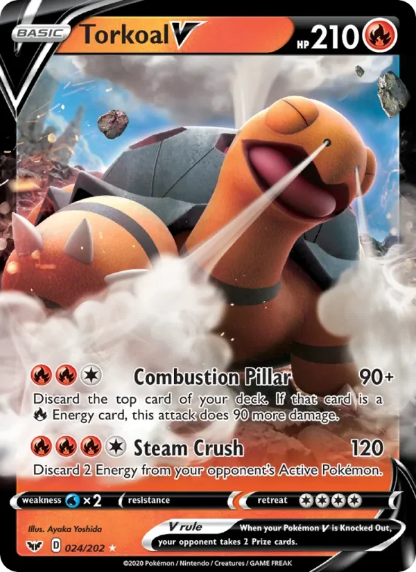 Torkoal V - Holo