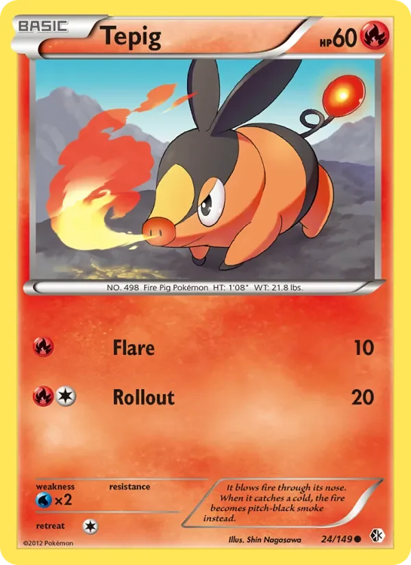 Tepig - Non-holo