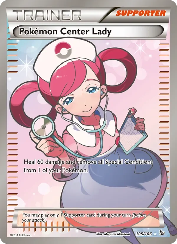 Pokémon Center Lady - Non-holo