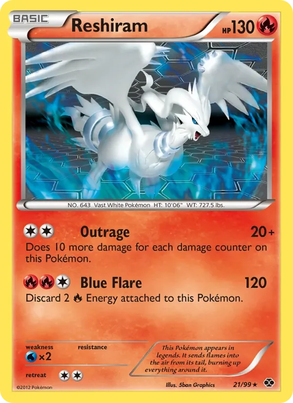 Reshiram - Non-holo