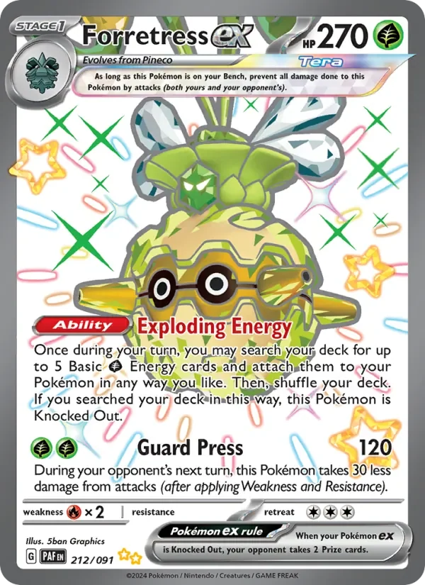 Forretress ex - Full Art