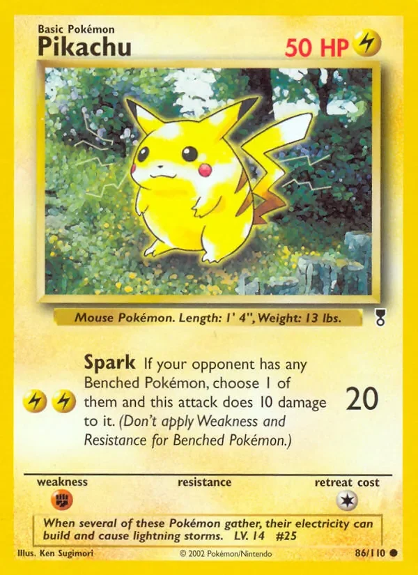 Pikachu - Non-holo