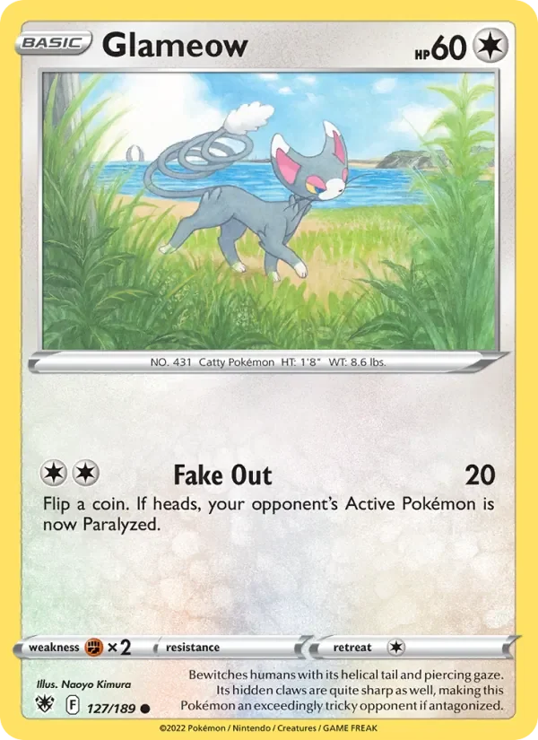 Glameow - Non-holo