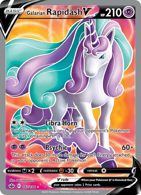 Galarian Rapidash V - Holo