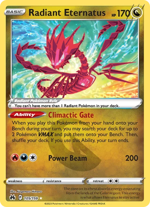 Radiant Eternatus - Holo