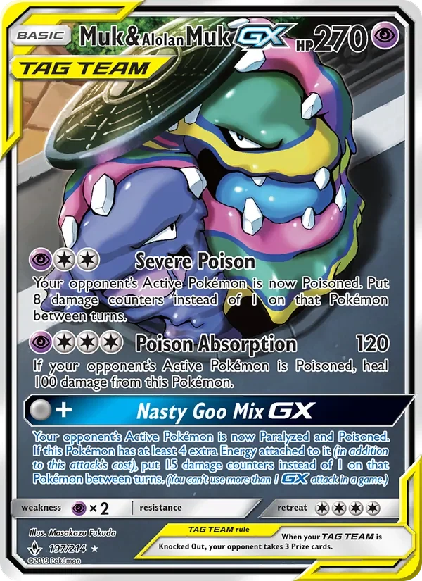 Muk & Alolan Muk GX - Non-holo