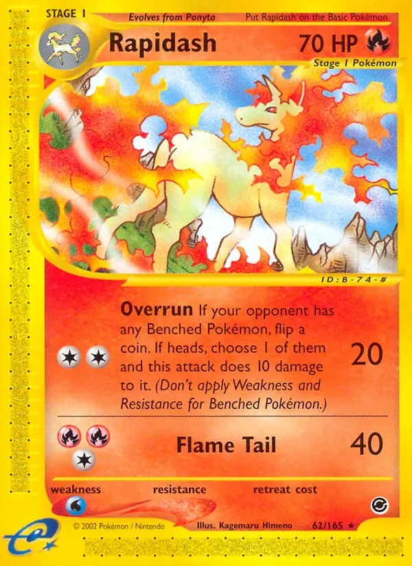 Rapidash - Non-holo