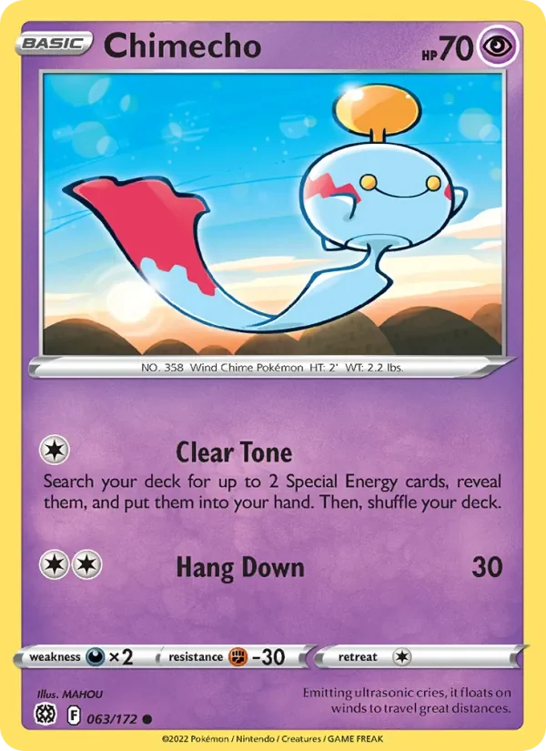 Chimecho - Non-holo
