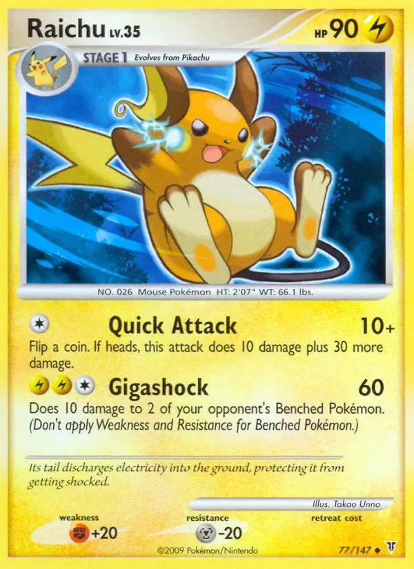 Raichu - Non-holo