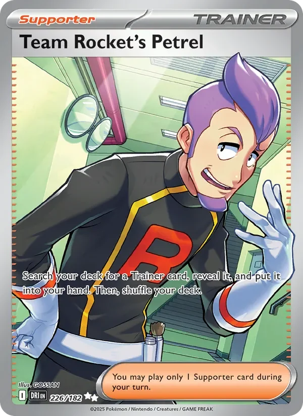 Team Rocket's Petrel - Full Art