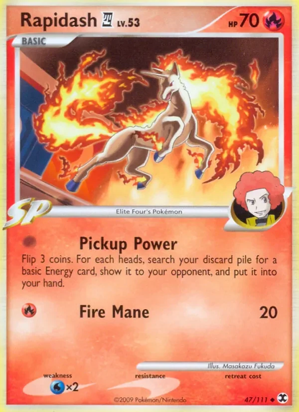 Rapidash E4 - Non-holo