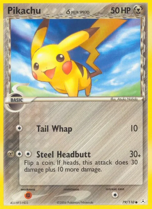 Pikachu δ - Non-holo