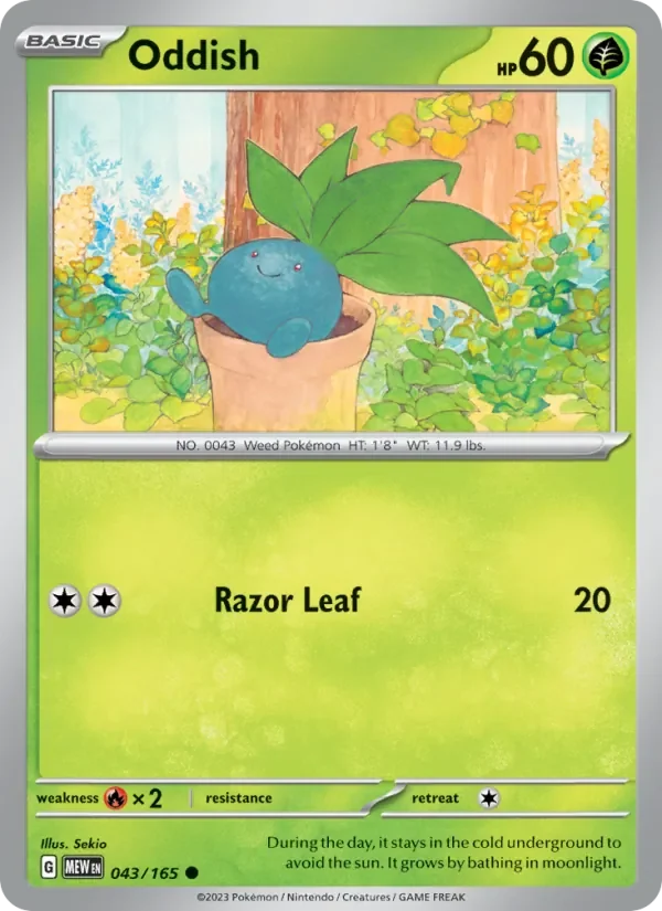 Oddish - Non-holo